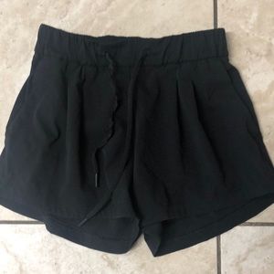 Lululemon black shorts. Size 2.